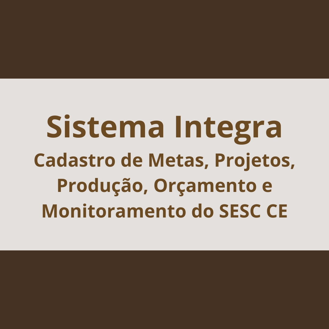 Treinamento - Novo sistema Integra - SET e OUT